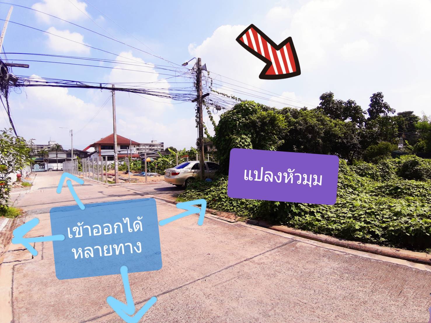 ((!!ให้เช่าด่วน!!)) ที่ดิน 126 ตร.ว. ซ. นนทบุรี 48 ( ซ.พงษ์สวัสดิ์ 8 ) ตรงข้ามกองสลาก จ. นนทบุรี 